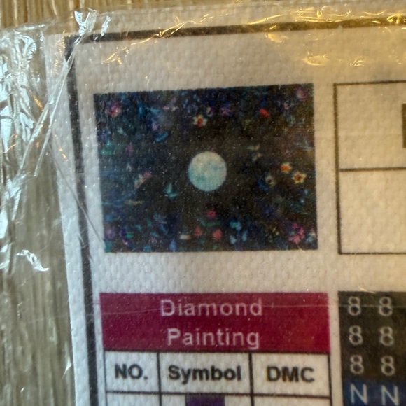 Other - Moonlit Night Diamond Painting Kit